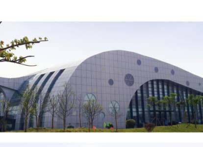 通化会议中心外景网架工程